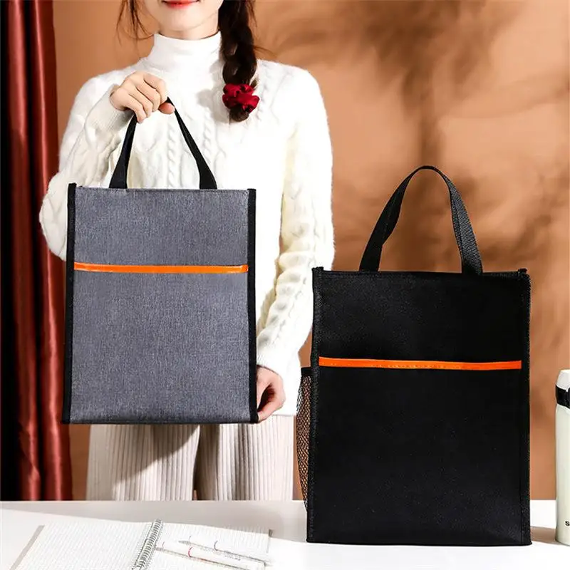 High Quality Student Tote Bags Durable And Large Capacity Office Tote Bags Document Bags And Textbook Storage Bags
