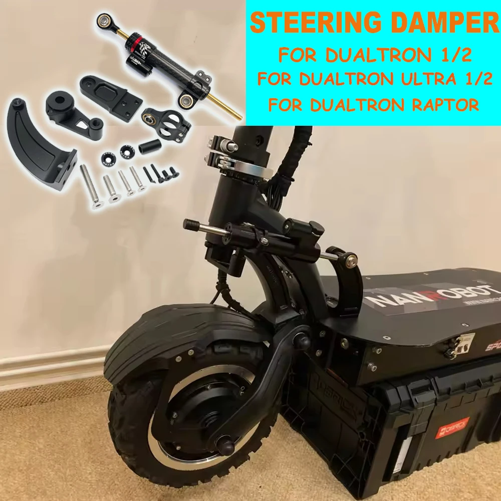 

For Dualtron 1 2 Ultra 1 2 Raptor DT Electric Scooter Accessories Directional Steering Damper Mounting Bracket Kit