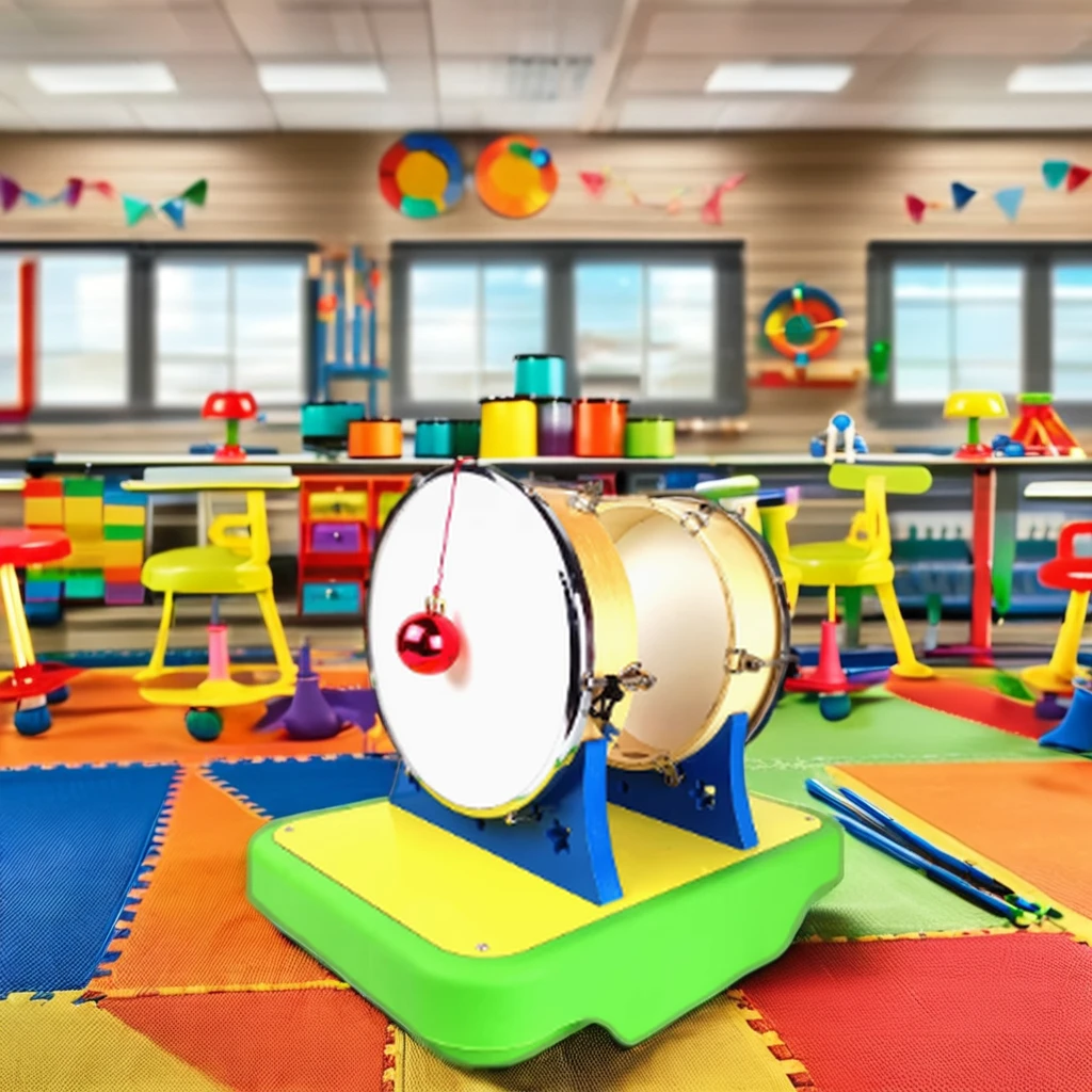 Resonance Drum Science Experiment Resonance  and Education Instrument Science Exhibit  Games