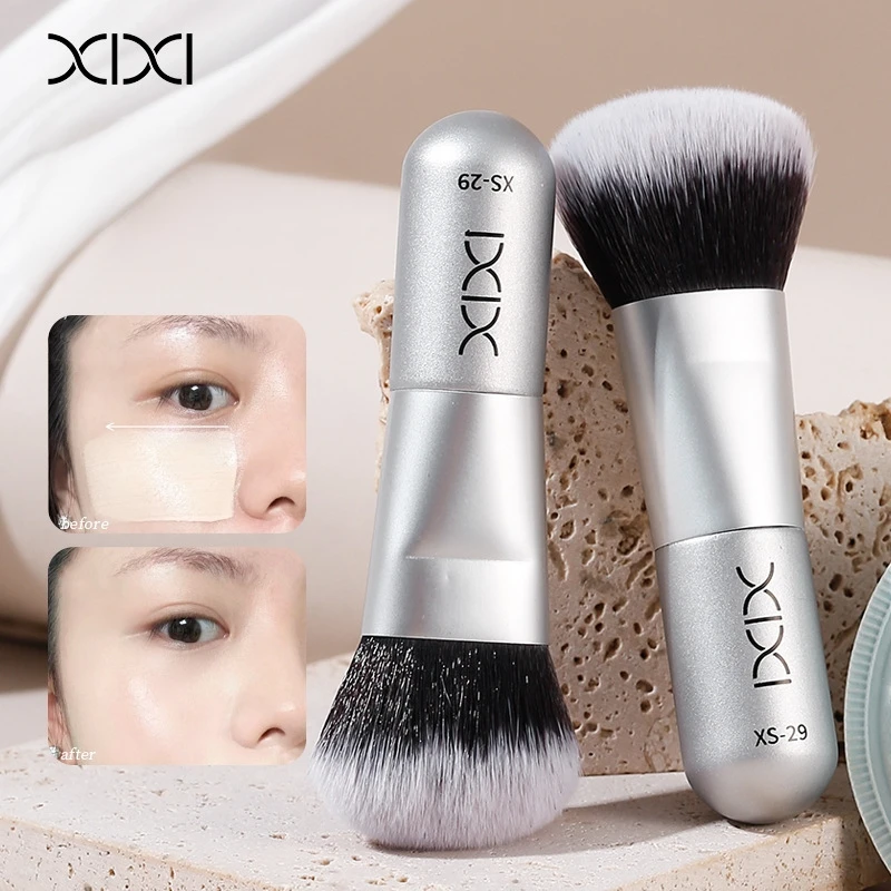 Herramientas de maquillaje de primera calidad, brocha para base, brochas de maquillaje profesionales para una aplicación impecable de polvo líquido