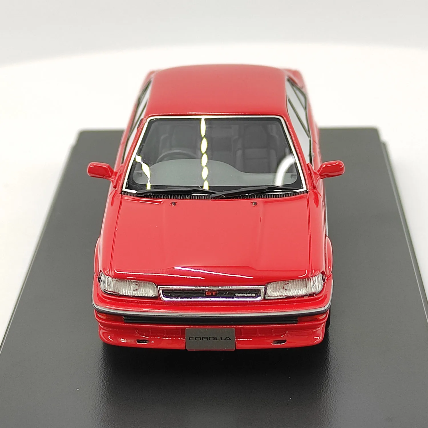 Hi-Story – modèle de voiture en résine, échelle 1:43, Toyota Corolla GT 1987, jouet à collectionner, cadeau, affichage Souvenir, ornement