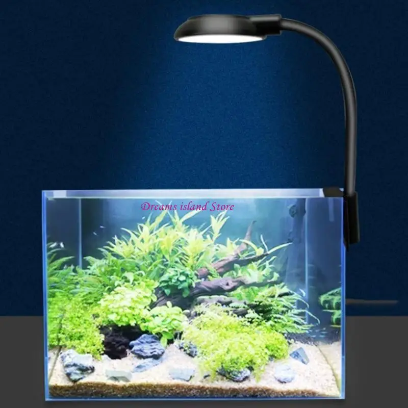 LED LED Aquarium Clamp Light 5W Clip-on Lighting 360 Degree قابل للتعديل لا وميض HX6C