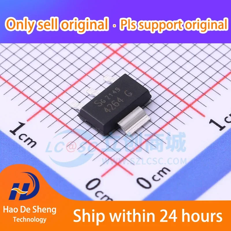 

10 шт./партия TLE4264G SOT223 4264G TLE4264-2G новая Оригинальная фотография