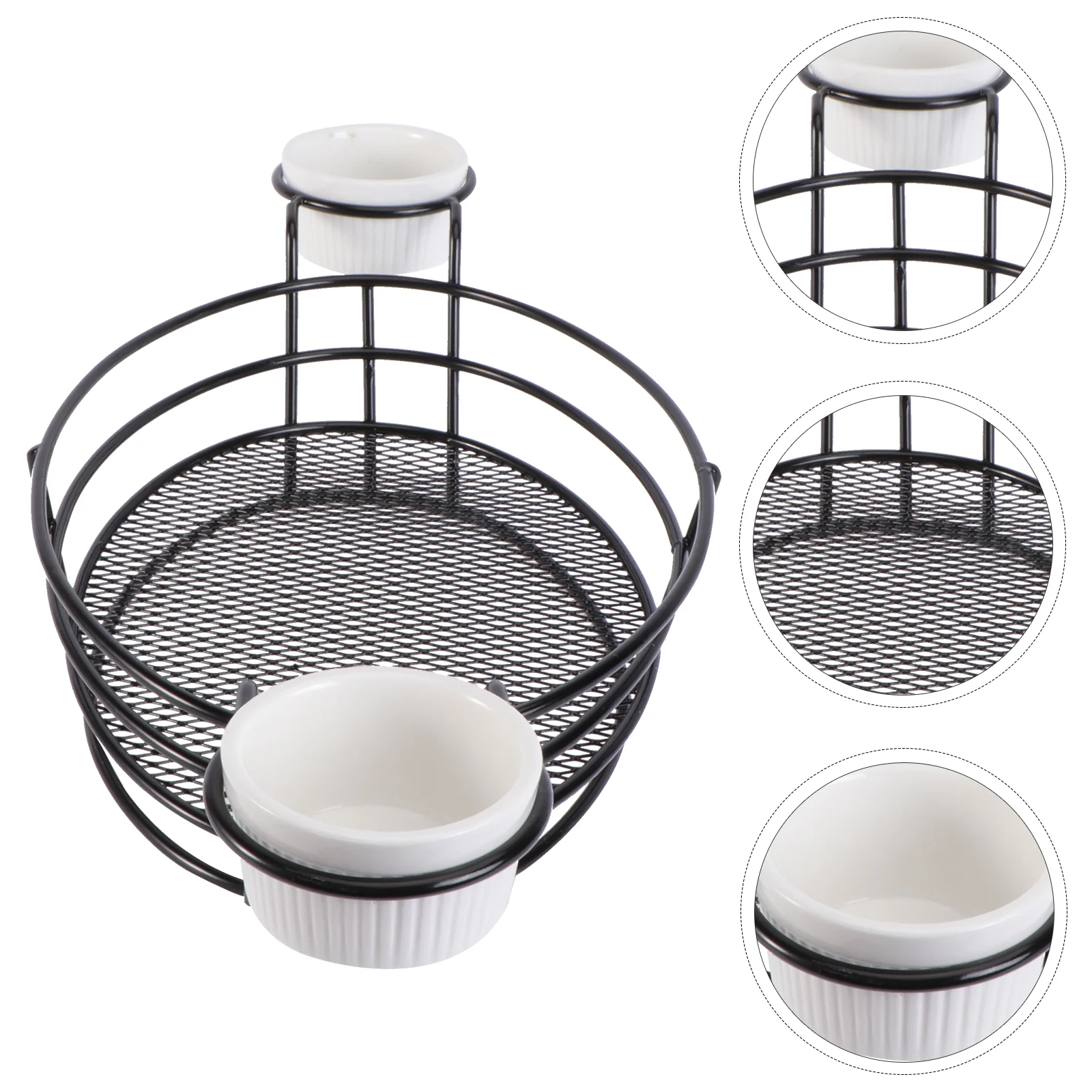 1 Mini Stainless Steel French Fries Basket Hotel Restaurant Utensils Easy to Use Kitchen Food Holder Storage Dad Tray for Home