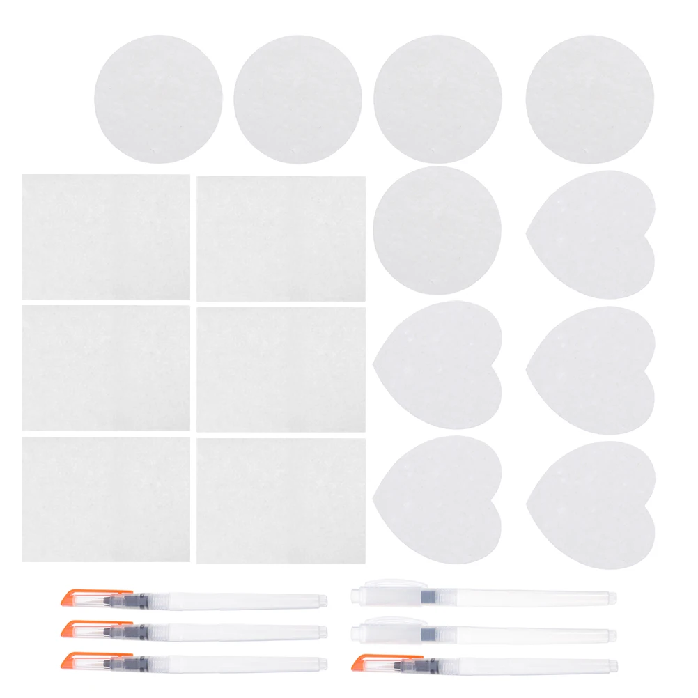 

36Pcs Magic Expanding Wood Pulp Paper 3d Art Supplies Diy Craft Paper For Kids Creative Painting Sponge Drawing Kit