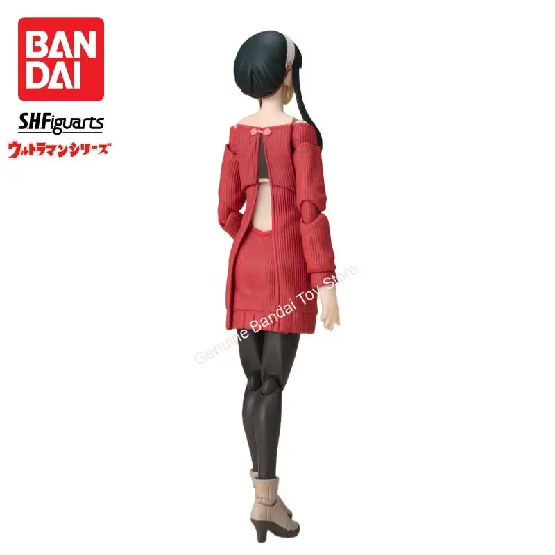 

In Stock Bandai S H Figuart Original Spy X Family Doll Yor Forger Brand New Boxed Action Figure Anime Characters Model Garage