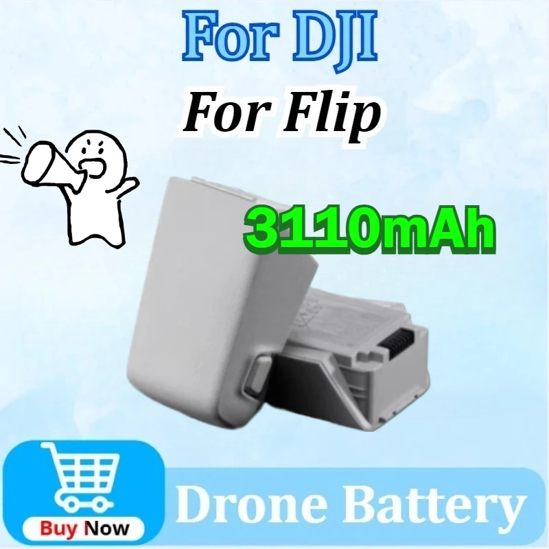 

New 7.16V 3110mAh for DJI Flip Drone Batterys +Charger Accessories in Stock High Quality Rechargeable Battery