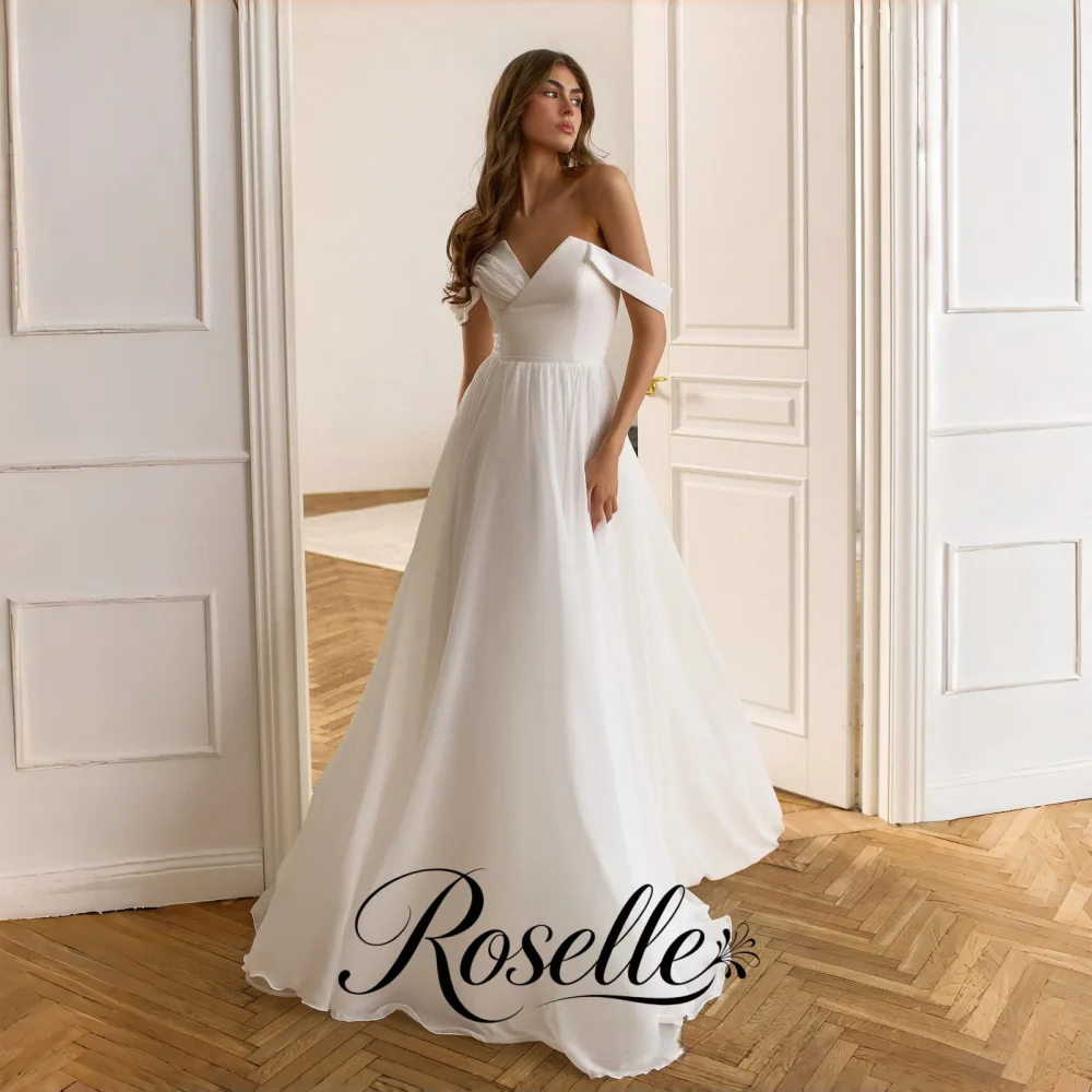 Wedding Qw - Suknia ślubna ROSELLE z dekoltem w