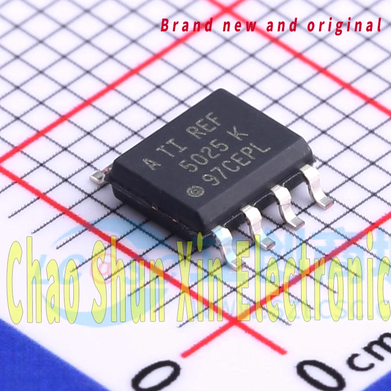 

5 Pieces Ref5025Aidr Brand New Genuine Soic-8 Silk Screen Ref5025