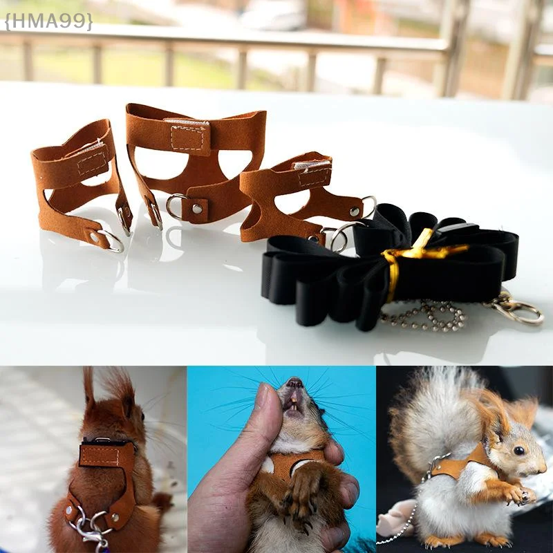 

Vest Style Squirrel Groundhog Outdoor Training Traction Rope For Small Animals Adjustable Outward Towing Rope Pet Supplies