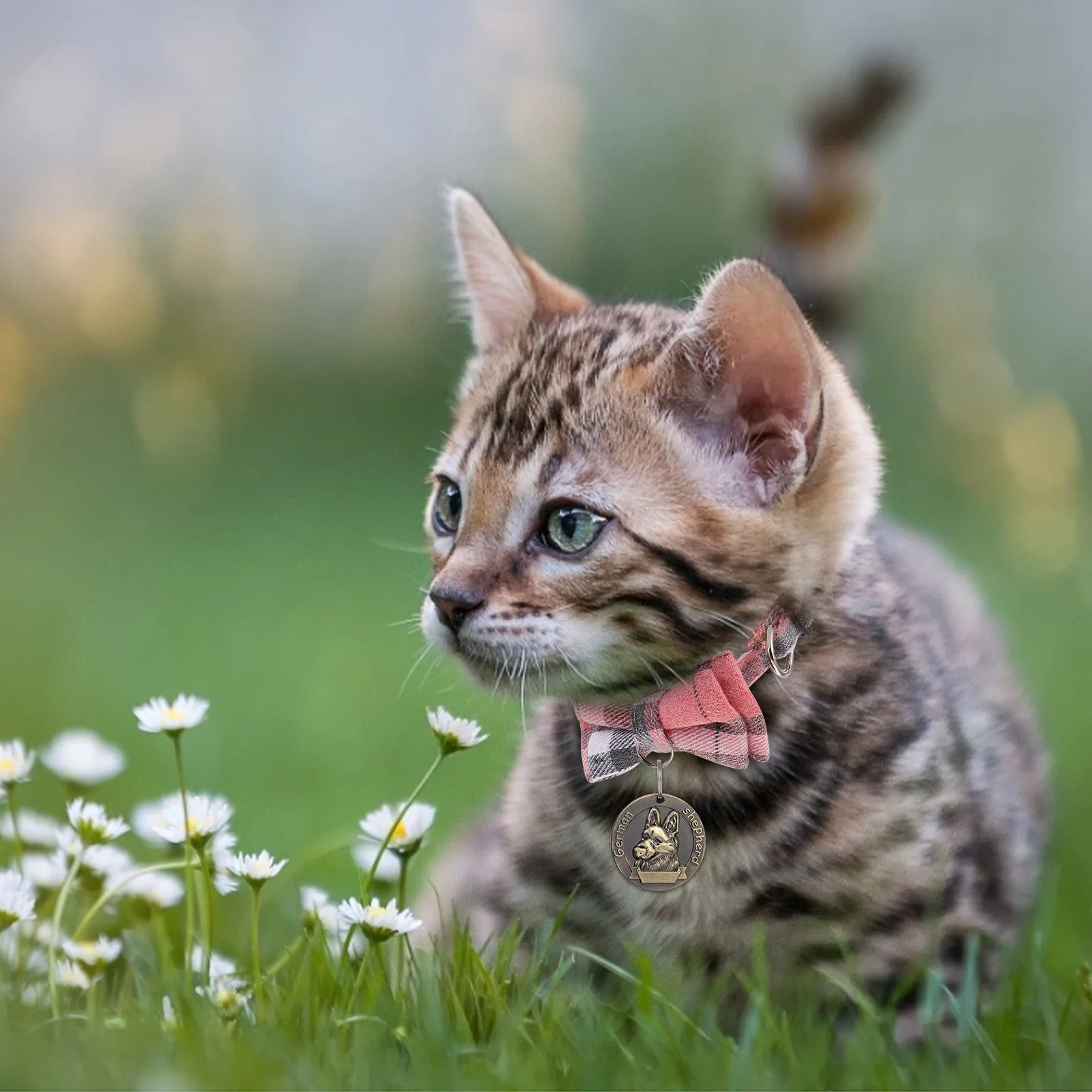 

3Pcs Pet Identity Tags Vintage Dog Tag Durable Zinc Alloy Practical German Shepherd Hanging Accessories Pet Identity Tag