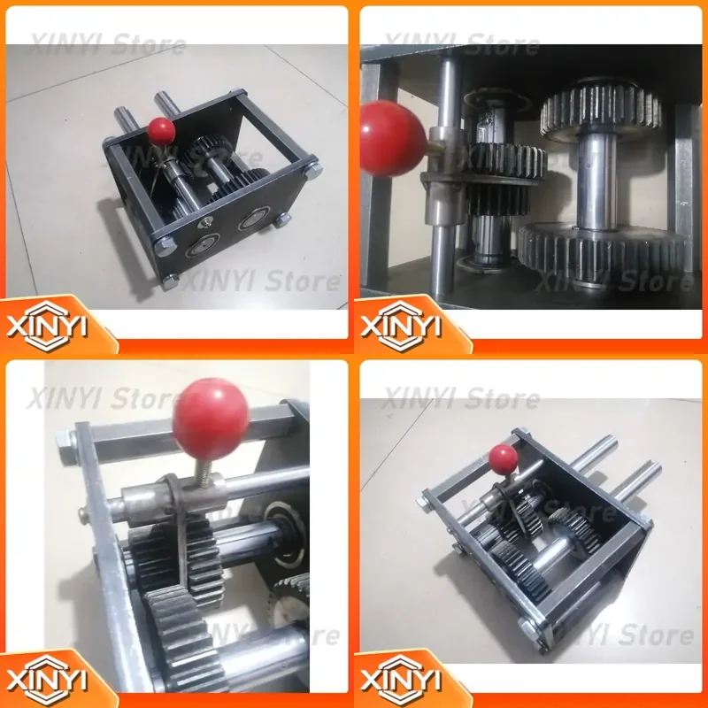 20KW Hydro Generator Heavy Duty Gearbox 3 Speed Variable Transmission 1 1 2 Ratio Acceleration Deceleration System Custom