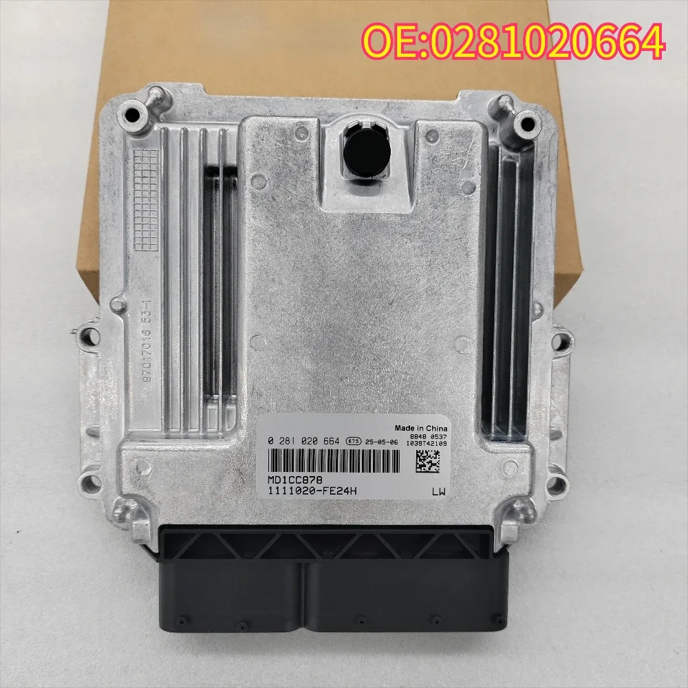 Original High Quality New For 0281020664 ECU  Engine Computer Board Electronic Control Unit Fit for ISUZU 700P FTR 4HK1