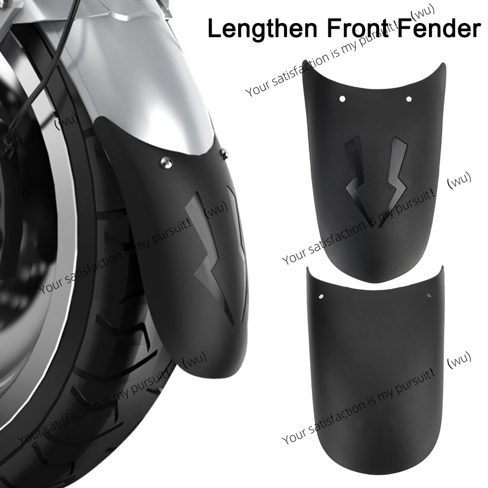 Rear and Front Wheel Extension Fender Motorcycle Lengthen Front Fender Universal Mudguard Splash Guard For Motorcycle