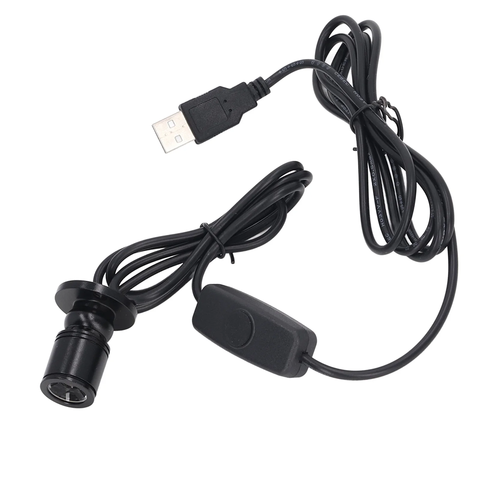 

ZK40 5V Mini Spot Lights Bright USB Dimmable LED Spotlight with 6.6ft Cable for Showcase Jewelry Cabinet Porch Warm White 3000K