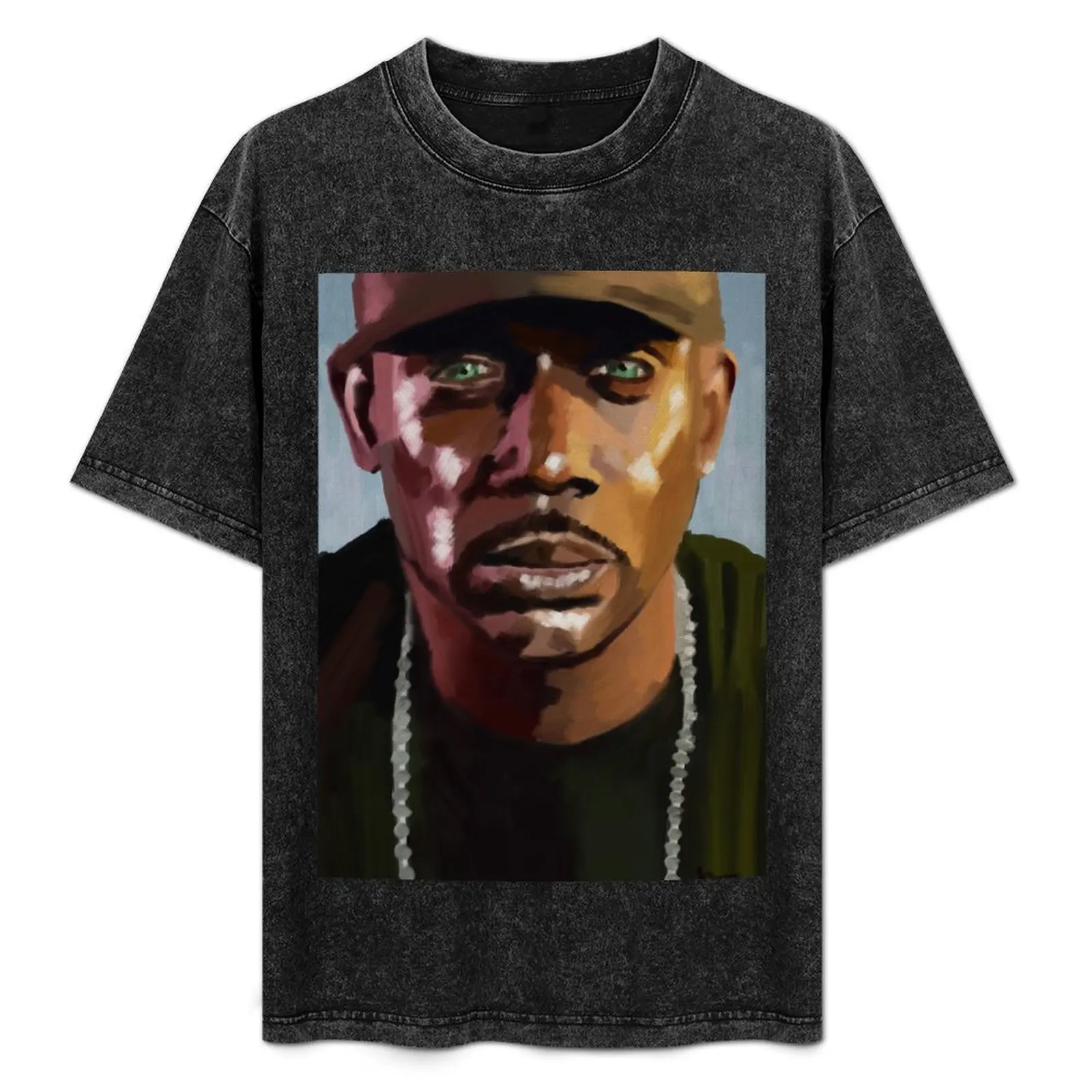 

Mc Skibadee portrait T-Shirt Holiday Casual Short Sleeve Top