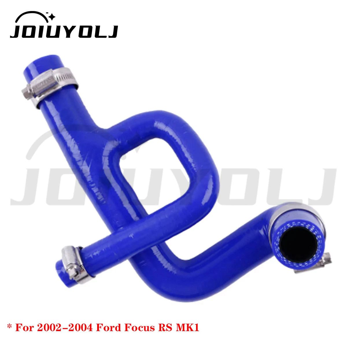 For 2002-2004 Ford Focus RS MK1 Thermostat to Radiator Silicone Hose With Clamps