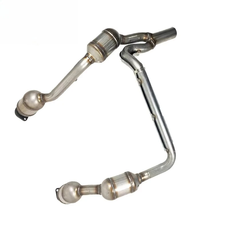 XG-AUTOPARTS Euro4 OBDII EPA Direct Fit Exhaust Catalytic Converter for jeep Jeep Wrangler 3.8 4.2 with Four Catalyst Box