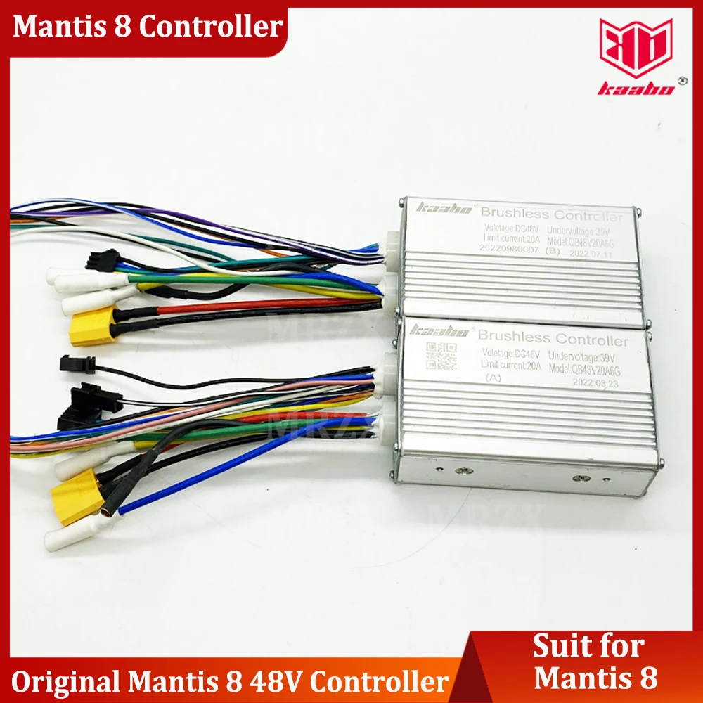 Original Kaabo Mantis 8 48V 13Ah 500W 20A Dual Motor Sine Wave Controller 48V 20A  Controller Suit for Kaabo Mantis 8 Scooter