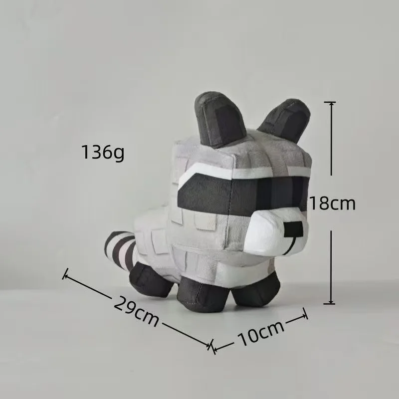 1/3 Pcs Grow A Garden Toys Grow A Garden Plushie Grow A Garden Racoon Plush Toy Pets Stuffed Animal Soft Toy Birthday Gift