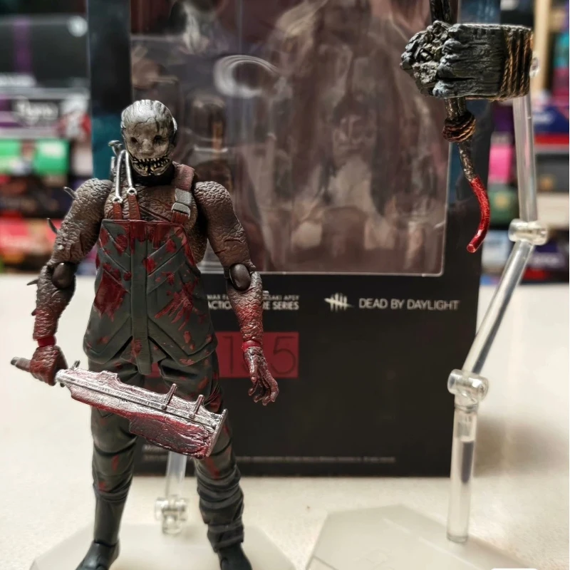 

Figma 135 Dead By Daylight Trapper Killer Butcher Action Figure Pvc Collectible Model Desktop Decoration For Adult Game Fans