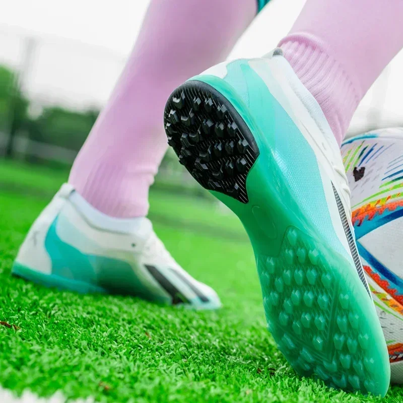 Original Men Soccer Shoes AG/TF Children Football Shoes Youth Football Boots Comfortable Athletic Training Cleat image 4