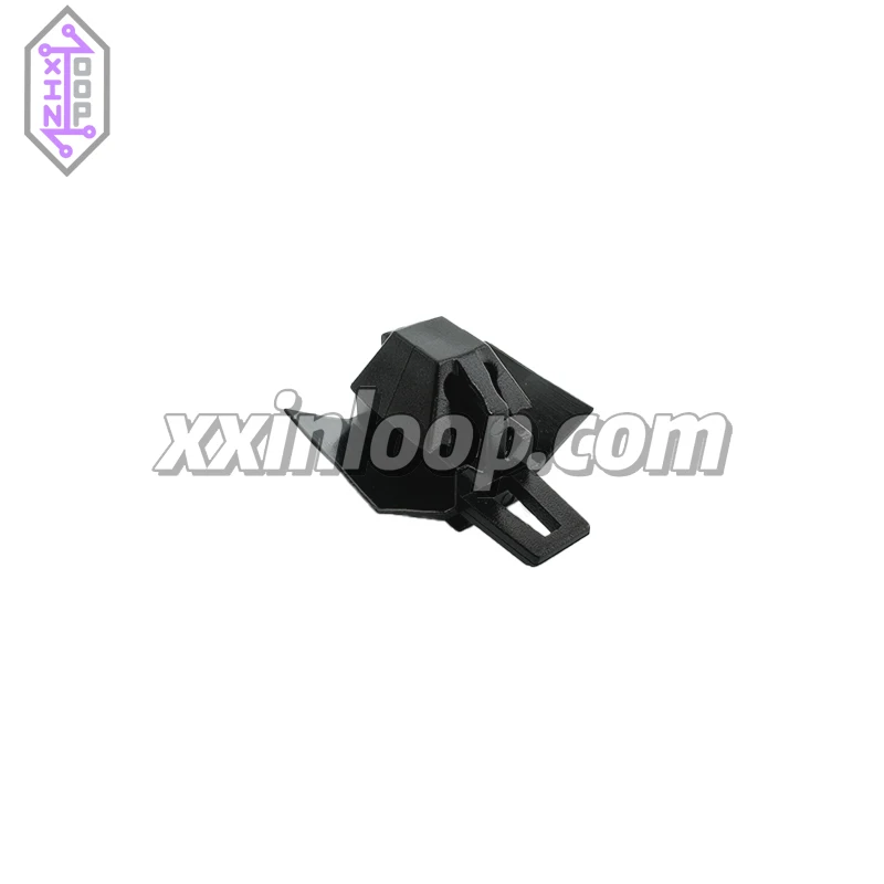 151‐01807 CCSFT 8.0x15.0 مشبك موصل السيارات ثقب بيضاوي تثبيت النايلون PA66 الأسود لأسلاك الكابلات تسخير 15101807 #5