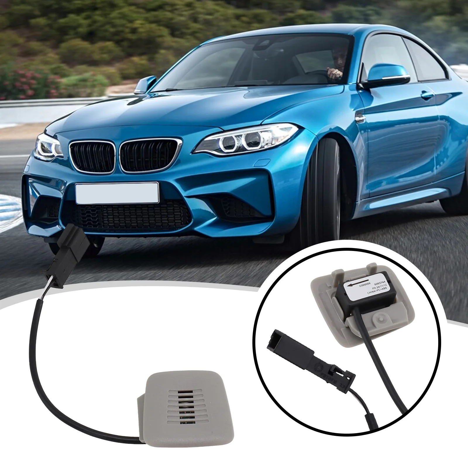 Microphone with Panel for BMW F20 F30 For F10 for f18 Series Compatible with For NBT Host for Vehicle Audio Communication