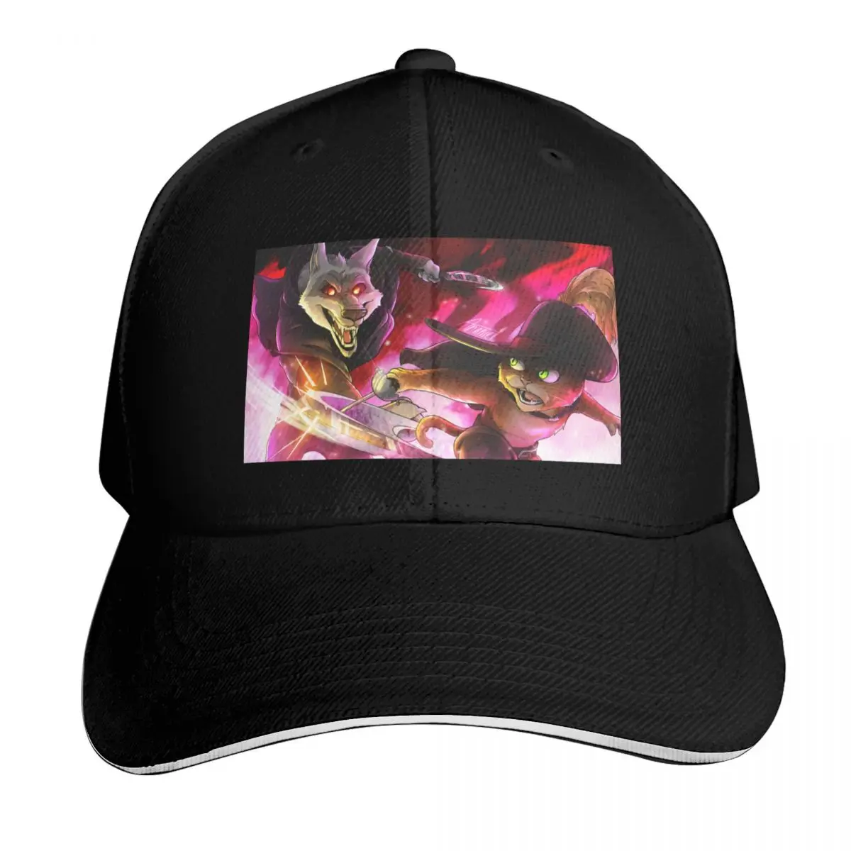 Puss in Boots - The Last Wish Baseball Cap Vintage Retro Embroidered Lightweight Packable Gift for Him Her