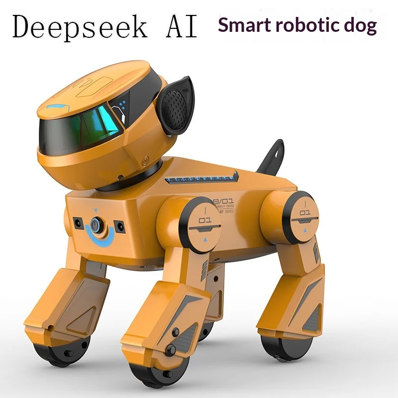 S Cyberdog Smart Robot Dog AI Remote Control Robot Touch Sensor Bluetooth Speaker Programming Toy With Dynamic Cool Light view 3