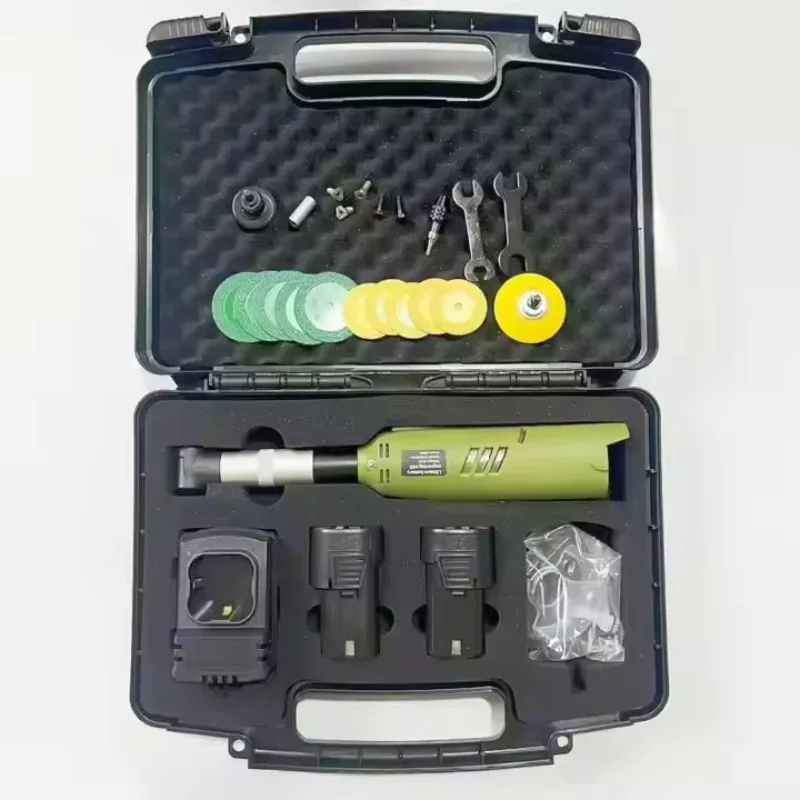 

OEM 16.8V Cordless Mini Micro Angle Grinder Lithium Battery Grinders Handheld Tile Seam Clean Beauty Tool Elbow Straight Grinder