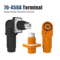 Waterproof 70-450A Energy Storage Dedicated Connector Industrial Energy Storage Cabinet New Energy Battery Terminal Connectors