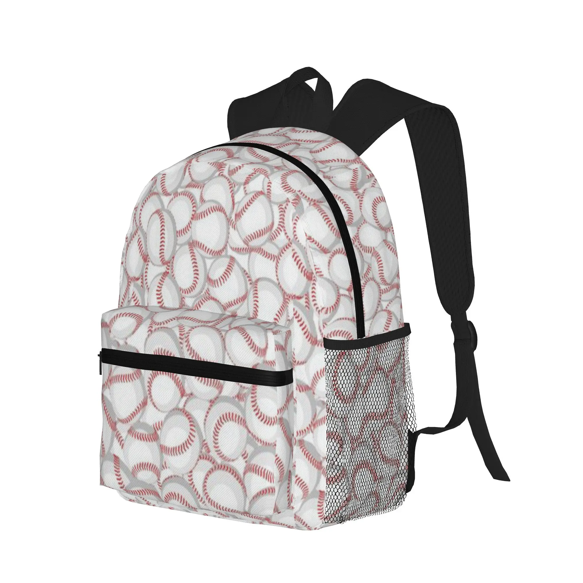 Baseballs II  Casual Backpack for Students and Adults Student