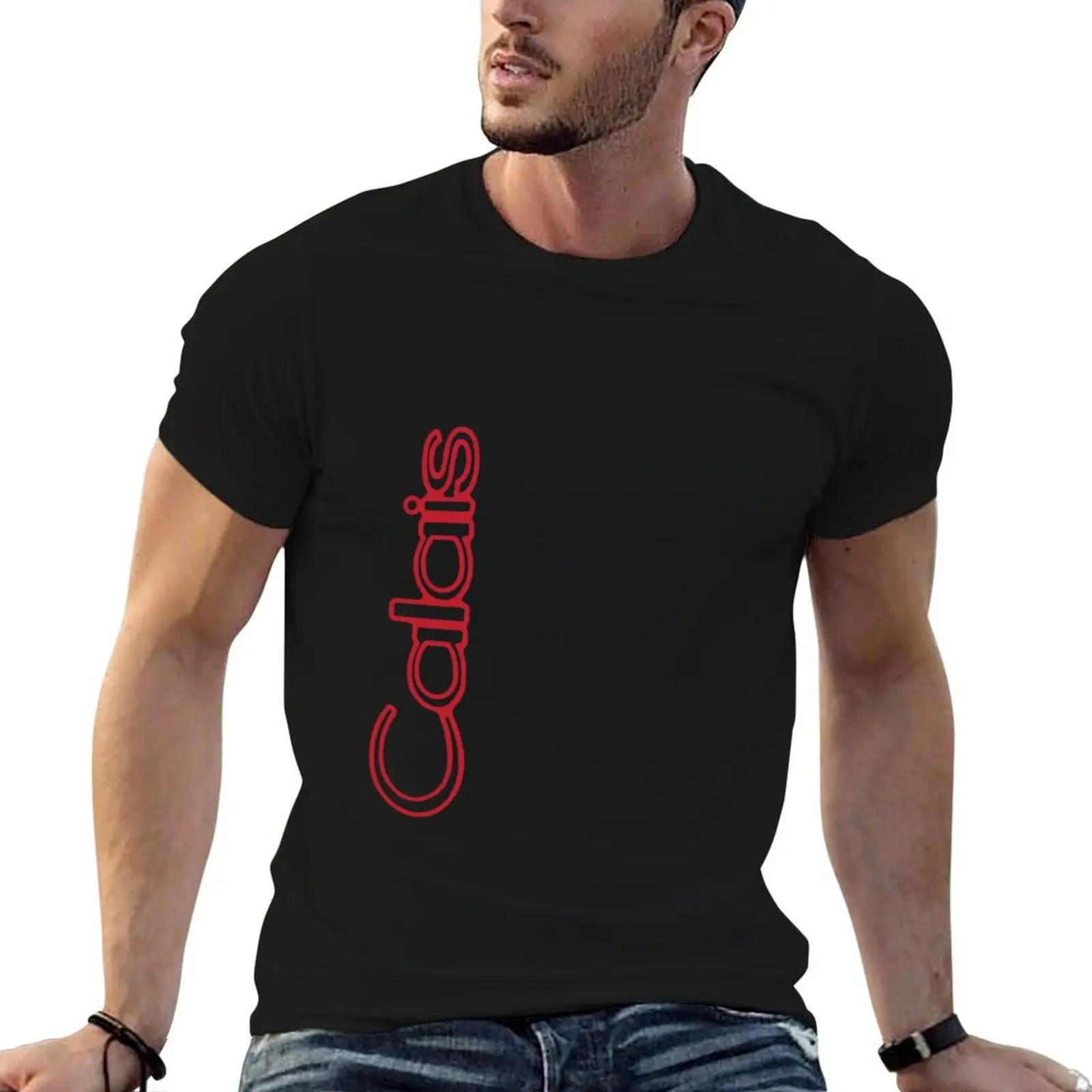 Calais side design VN VP Commodore T-Shirt sports fans vintage clothes slim fit t shirts for men