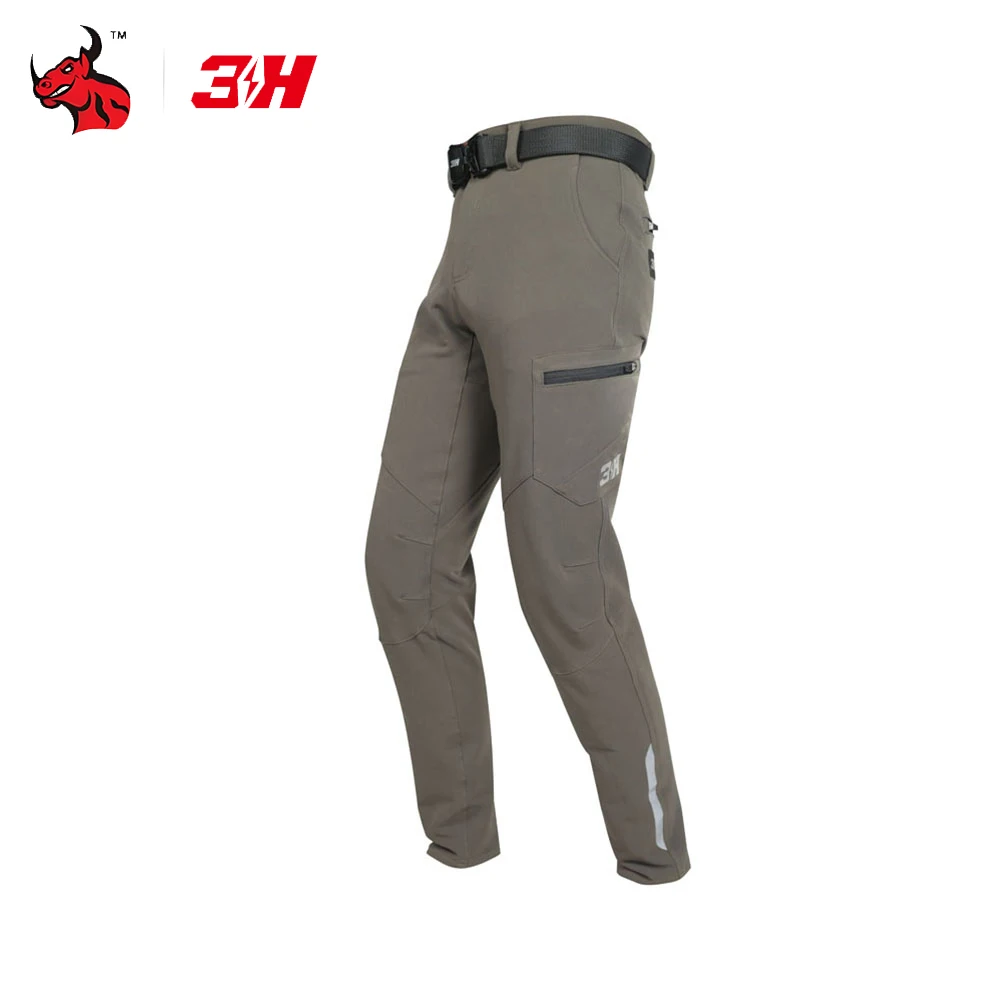 

Men Motocross Long Pants Comfortable Lightweight Windproof Wear-resistant Breathable Keep Warm Long Pants Riding Gear