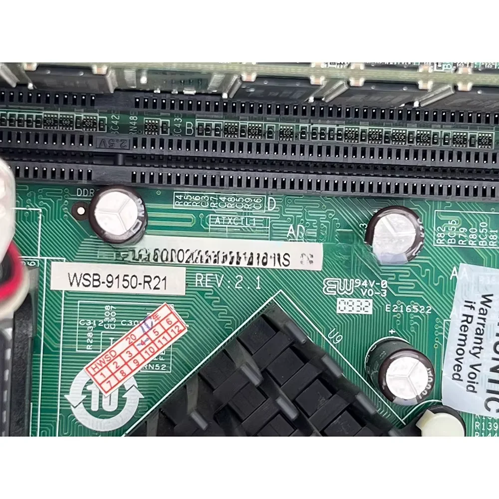 WSB-9150-R21 REV:2.1 para placa-mãe de computador industrial IEI