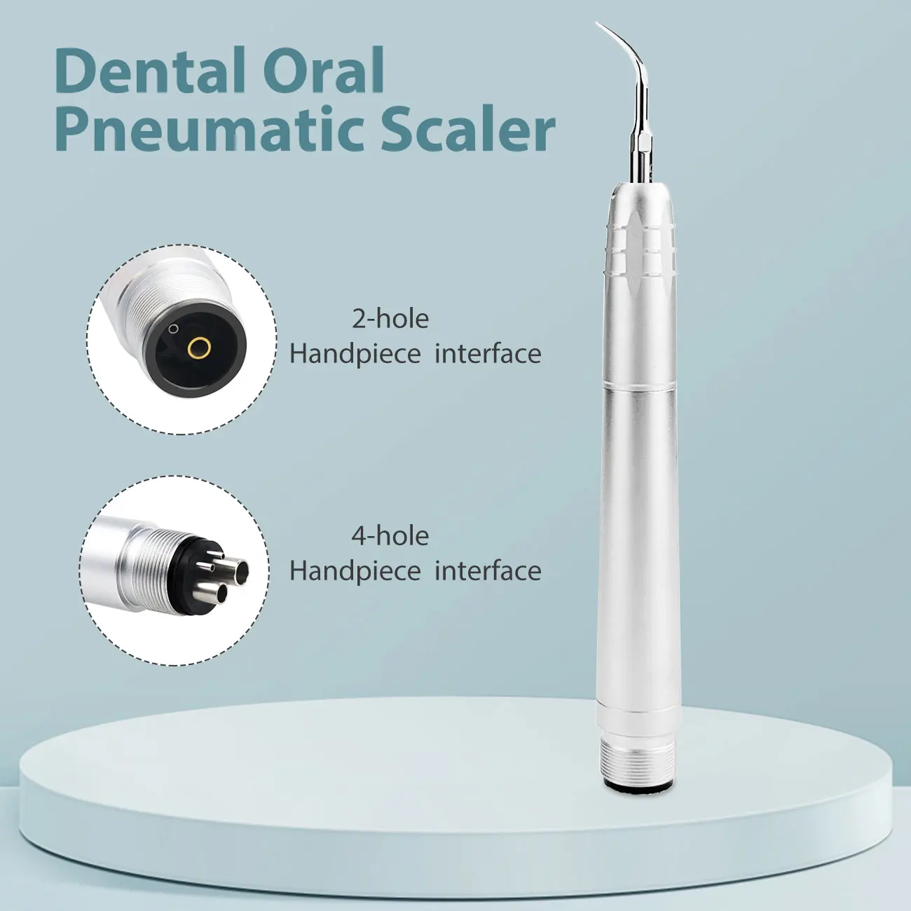 

2Holes/4Holes Dental Ultrasonic Air Scaler Handpiece 3 Tip Teeth Whitening Cleaning Polishing Tools for Dentist Clinic Use