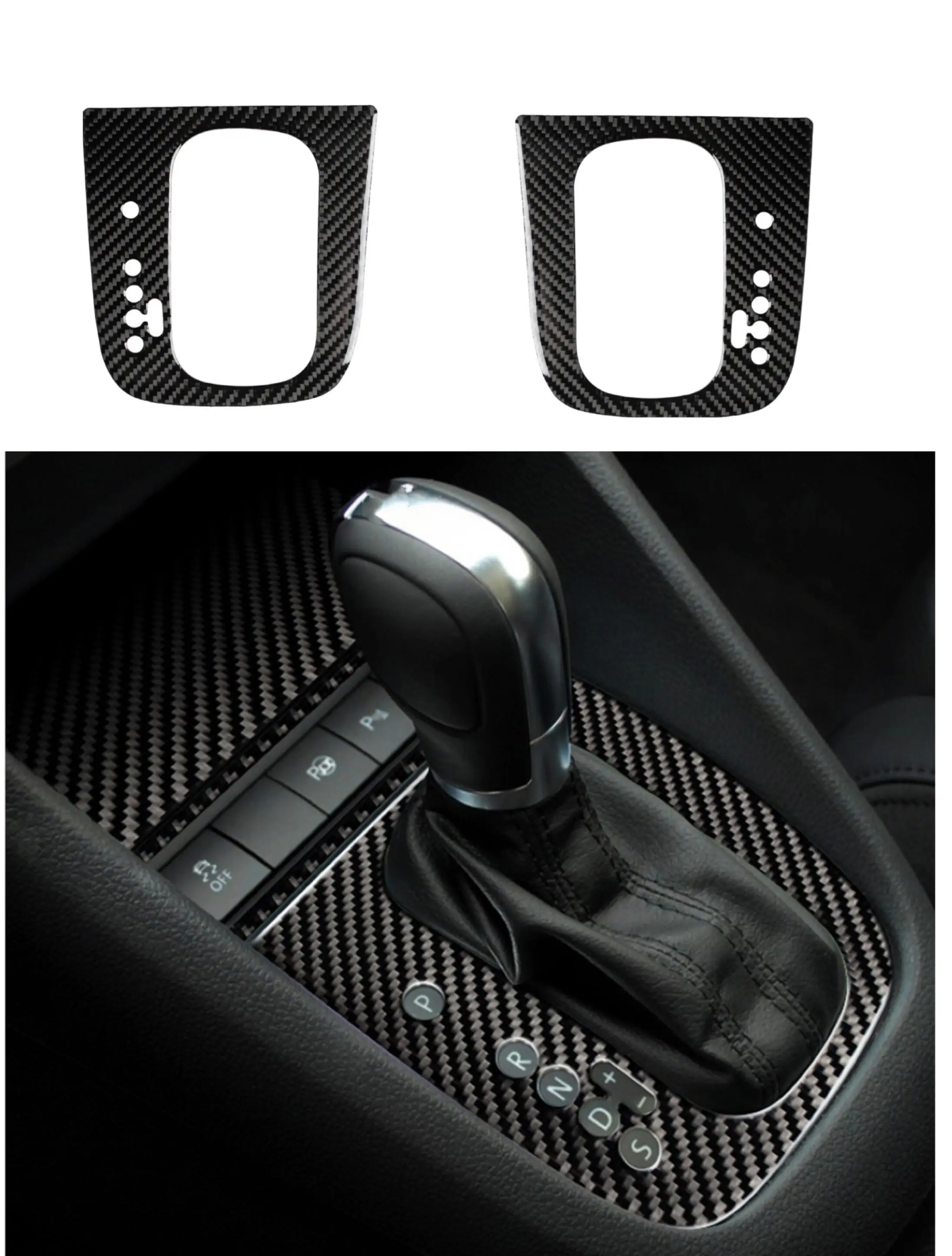 

Car Gear Shift Sticker Automotive Interior Carbon Fiber Fit for Volkswagen Vw Golf 5 Golf 6 SCIROCCO