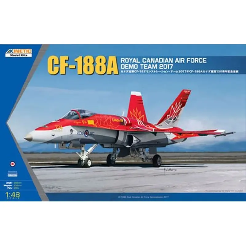 

KINETIC K48070 1/48 CF-188A RCAF DEMO 2017 - Scale Model Kit