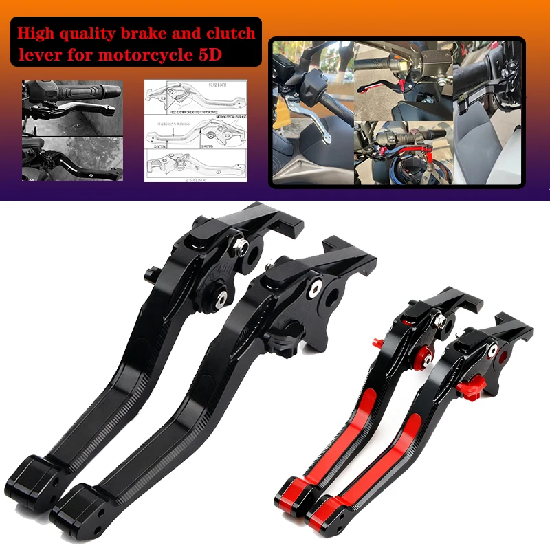 

Рычаг тормоза и сцепления 5D для мотоцикла DUCATI HYPERMOTARD 796 2010-2012, алюминиевый, регулируемый, с ЧПУ