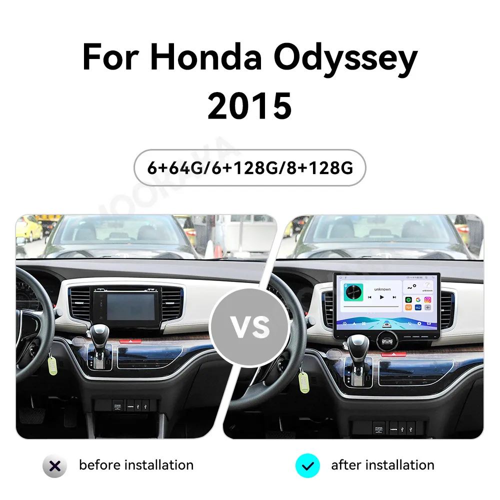 Touch Screen Car Radio For Honda Odyssey 2015 Android GPS Automotive Multimedia Auto Radio Stereo Receiver Head Unit