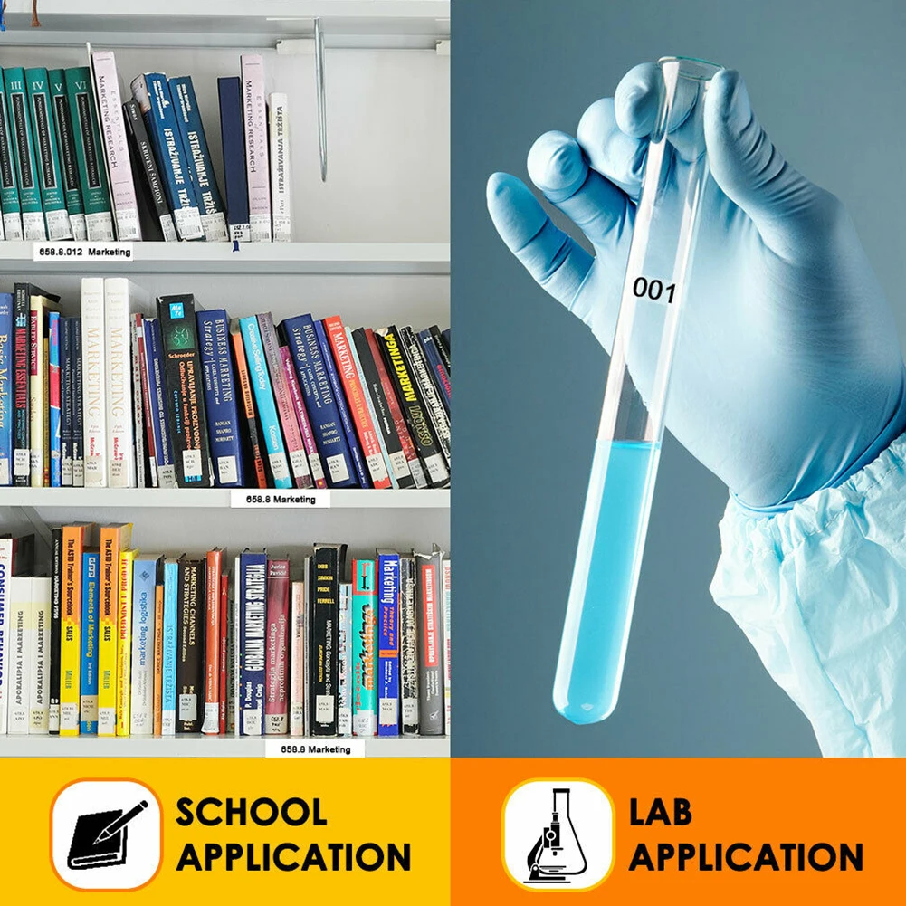 Waterproof and Abrasion Resistant 12mm Black on Red Label Tape Suitable for Power and Telecommunications Industries