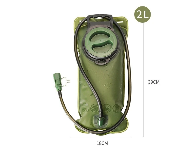 Wasserblase Hydrationsrucksack 2L Große Kapazität EVA-Wasserbeutel Reservoir für Laufen Radfahren Hydrations-Wasserspeicherbeutel – Detail 10