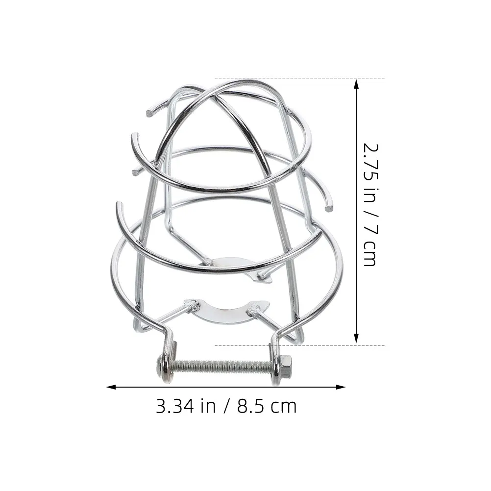 2Pcs Sprinkler Head Guard Cover Heavy Duty Fire Sprinkler Protector Cage Easy Install Compact Design for Pendent Upright