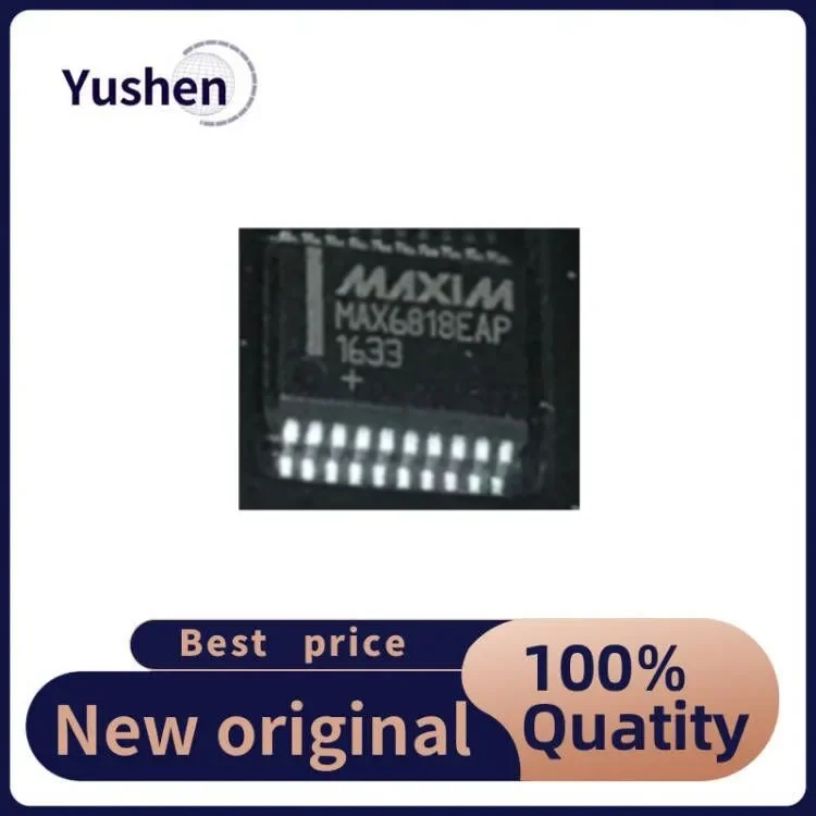 10PCS  MAX6818  MAX6818EAP   The Quality of The Original Stock Is Guaranteed  SSOP20  Microcontroller IC Chips