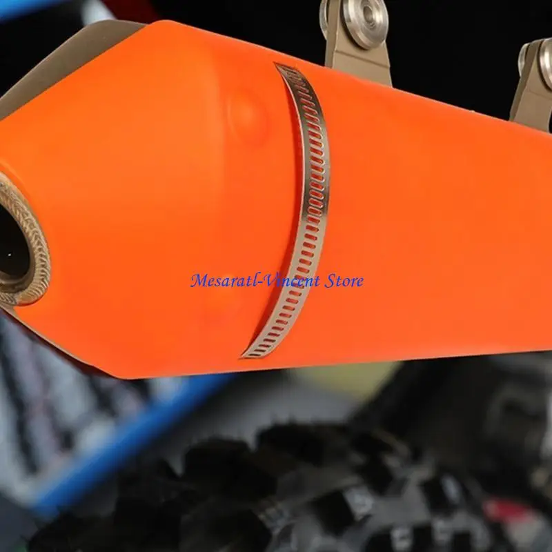 A70F Metall-Auspuff-Schalldämpferrohr heizt Schildabdeckungsschutz für EXC250/300-Motorräder – Detail 3