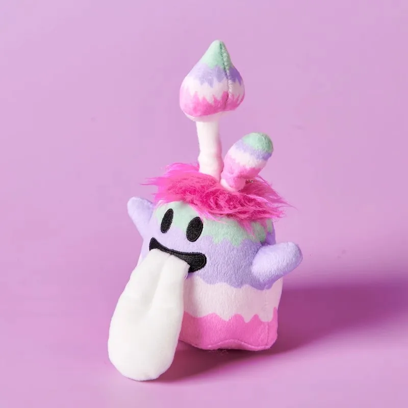 15cm Graf Shroom Pendant Keychain Magic Mushroom Booghost Cute Ghost Bag Hanging Trendy Accessories Doll Girls Birthday Gift