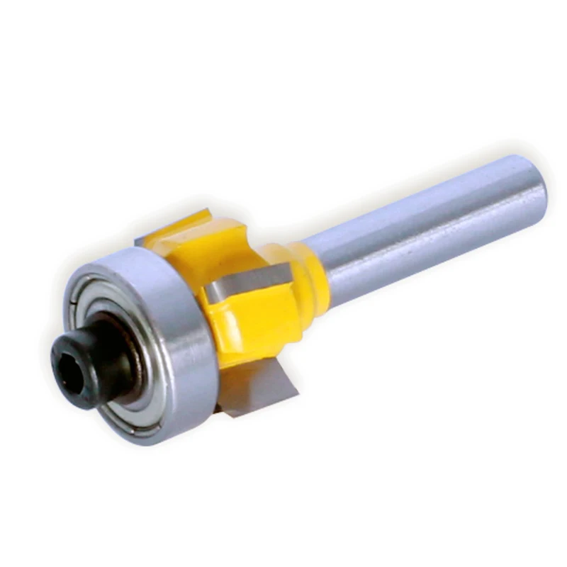 

8mm Shank Milling Cutter Router Bit Edge Trimmer R1 Cutting Size 20*6mm R1.5 R2 Rounded Smooth Woodworking Specially Designed