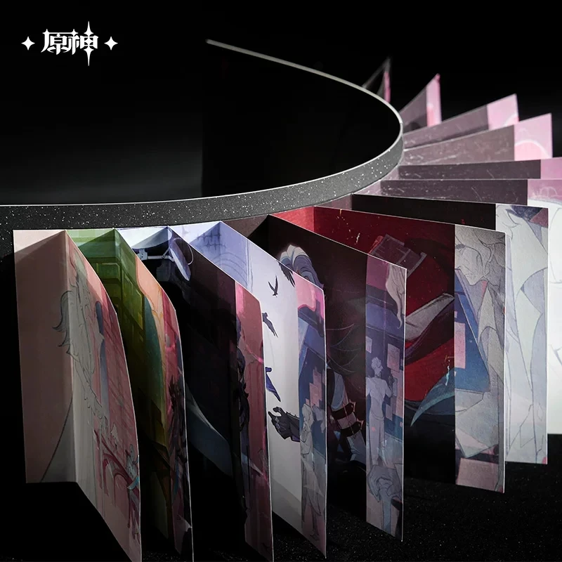 Official Genshin Impact Licensed “Those Who Shun the Light” Series Game Merchandise: Double-Sided Waterfall Notebook – Dottore P 2