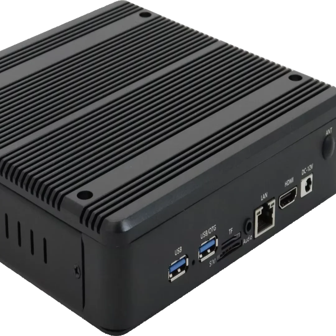 2025Rockchip RK3588 Octa Core Mini PC 16 GB di RAM DDR4 True 8K Linux Box con Ubuntu Debian ARM Android AI Scheda interattiva utilizzata